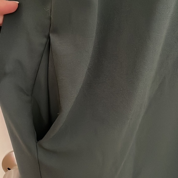 & Other Stories: Adorable deep teal/emerald/pine dress - Picture 6 of 7